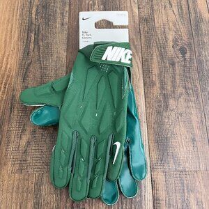 Nike D-Tack 7.0 Lineman Football Gloves Padded Green Mens Size 3XL FN0271-303